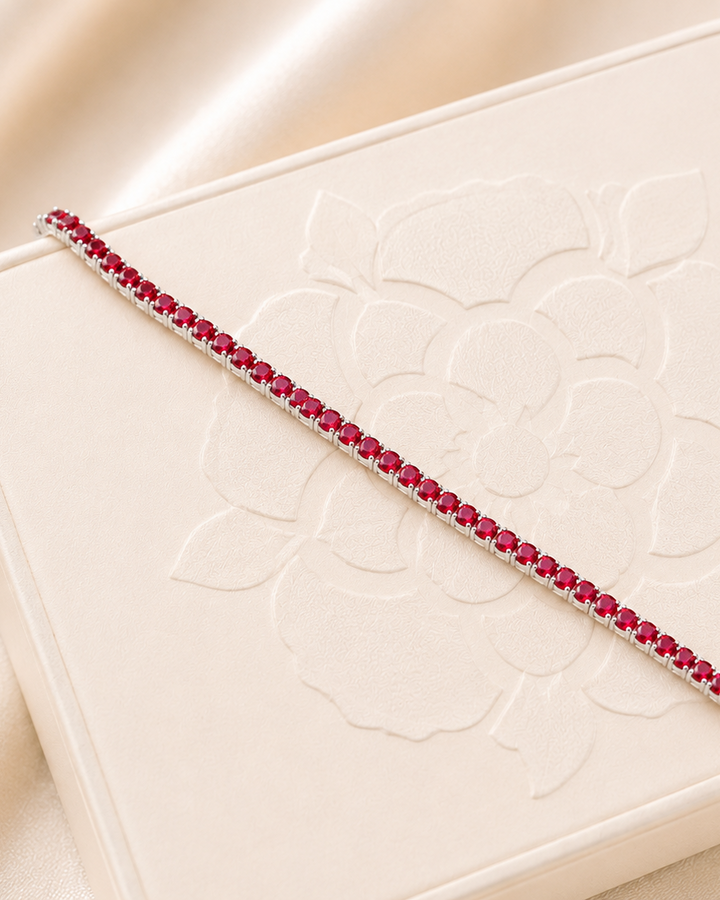 Bracciale Tennis in Argento 925 con Zirconi