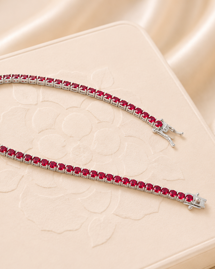 Bracciale Tennis in Argento 925 con Zirconi