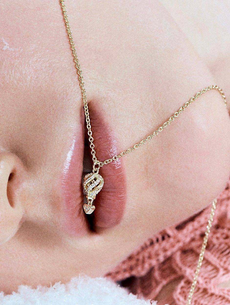 Aria – Collana Rosato dorata