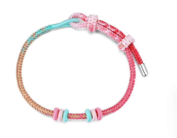 Storie – Bracciale Rosato regolabile