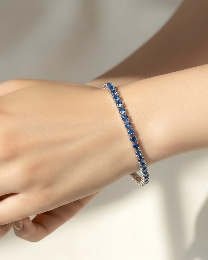 Bracciale Tennis in Argento 925 con Zirconi