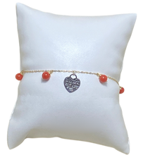 Lade das Bild in den Galerie-Viewer, Bracciale oro e corallo
