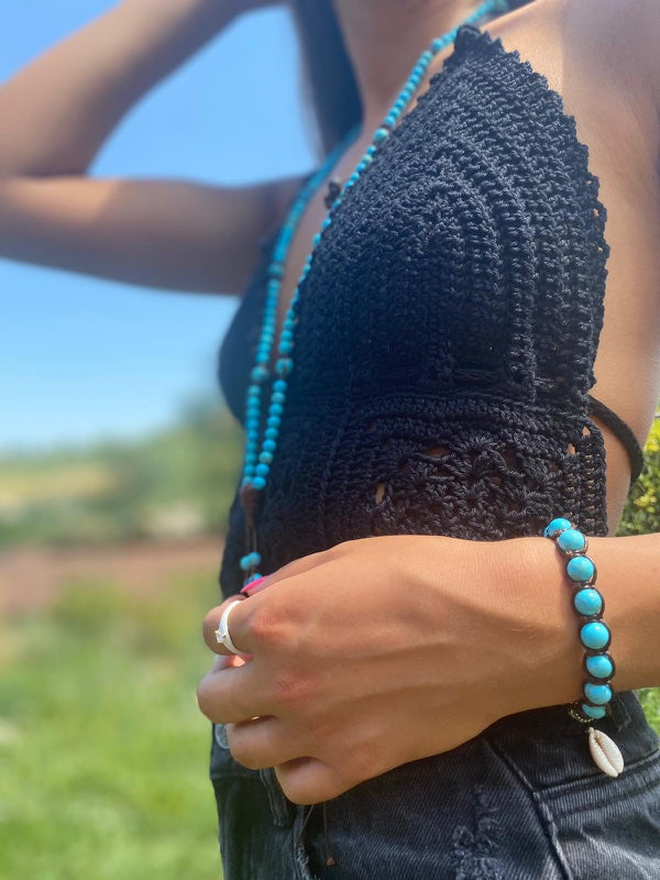 Tibetische Halskette und Armband